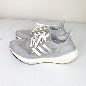 Adidas UltraBoost Running Sneakers Gray Size 7.5